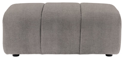 Gallery Direct Como Footstool in Verona Showers upholstery, product view
