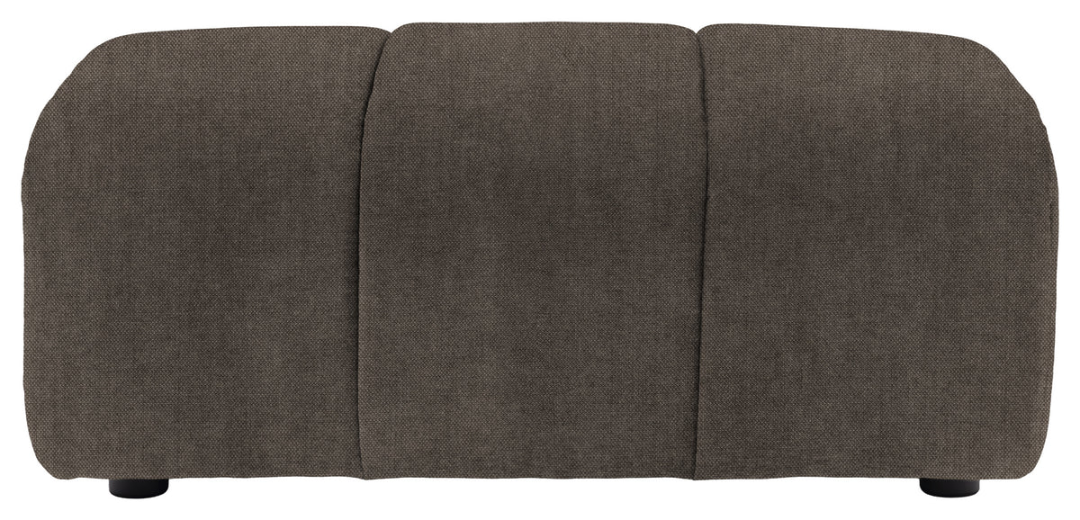 Gallery Direct Como Footstool in Verona Twilight upholstery, product view
