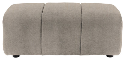 Gallery Direct Como Footstool in Willow Dusty upholstery, product view