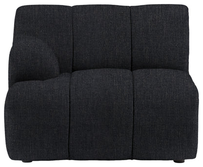 Gallery Direct Como LH Arm Module in Willow Pacific upholstery, product view