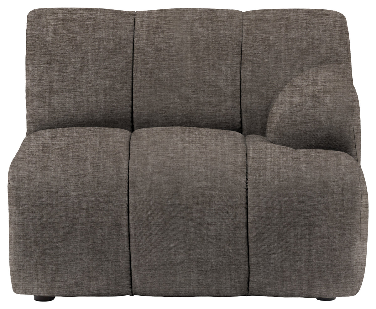 Gallery Direct Como RH Arm Module in Celine Wishing Well upholstery, product view