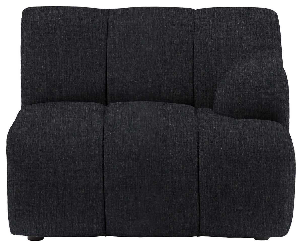 Gallery Direct Como RH Arm Module in Willow Pacific upholstery, product view