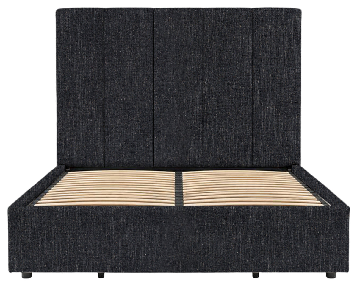 Gallery Direct Denton Ottoman King Size in Willow Pacific upholstery, product view