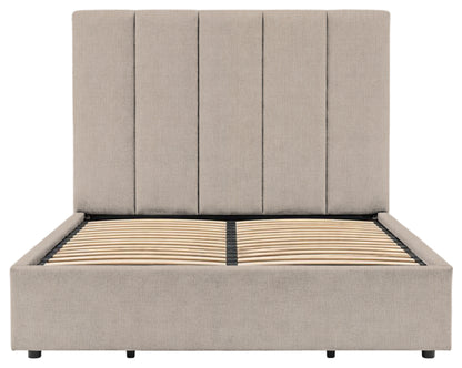 Gallery Direct Denton Ottoman Super King Size in Verona Ghost upholstery, product view