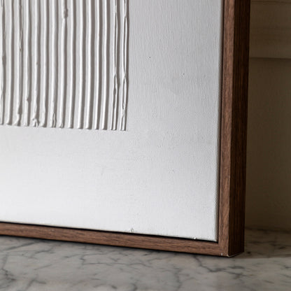Gallery Direct Depth Framed Canvas, close-up of the artwork and frame details