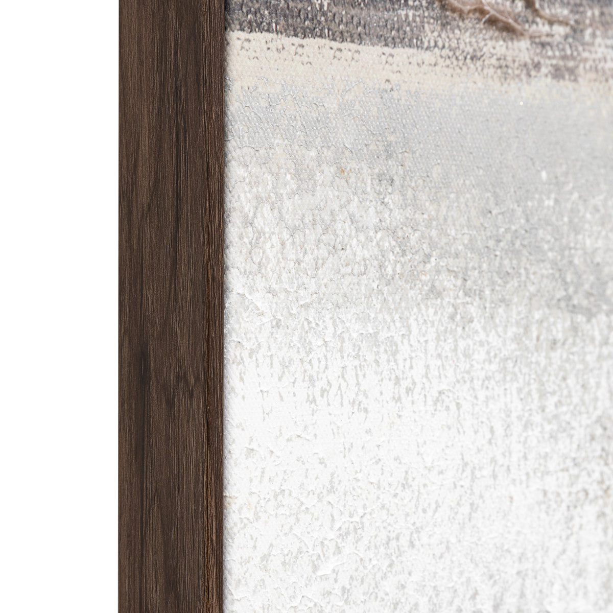 Gallery Direct Drift Framed Canvas, close-up of the artwork and frame details