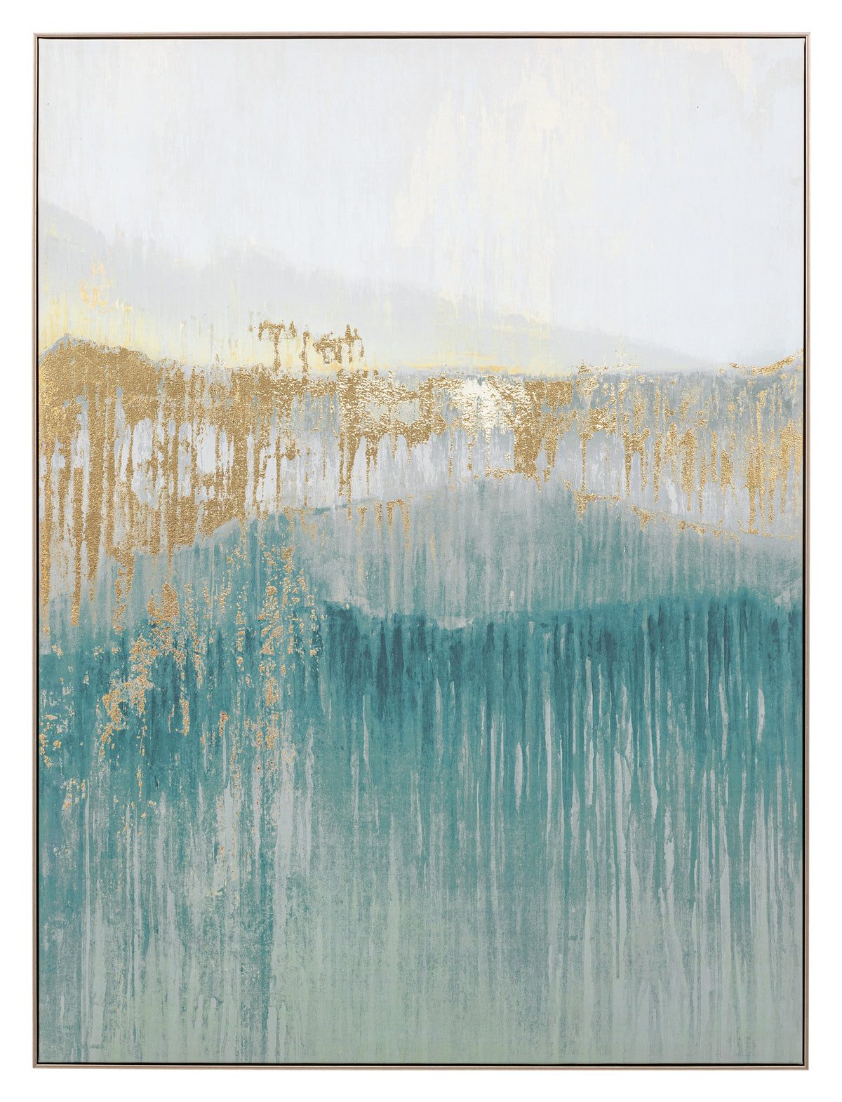 Gallery Direct Early Morning Horizon Framed Canvas, complete product view
