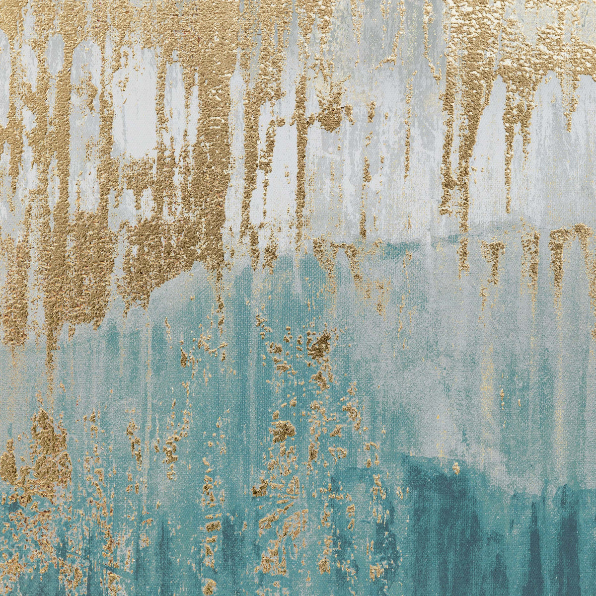Gallery Direct Early Morning Horizon Framed Canvas, close-up of the artwork and frame details