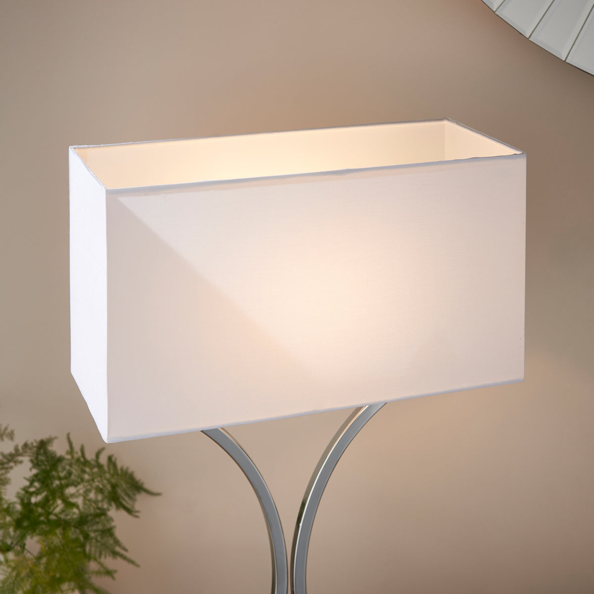 Gallery Direct Epalle Table Lamp, close-up of the finish and design