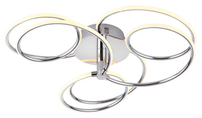 Gallery Direct Eterne Ceiling Light, complete product view on a white background