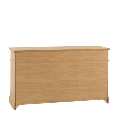 Gallery Direct Eton 2 Door 2 Drawer Sideboard in Natural oak wood and veneers