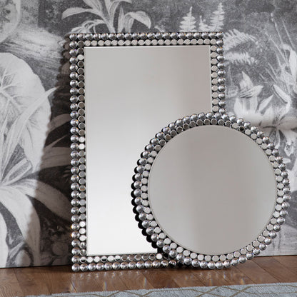 Gallery Direct Fallon Rectangle Mirror displayed in a styled interior