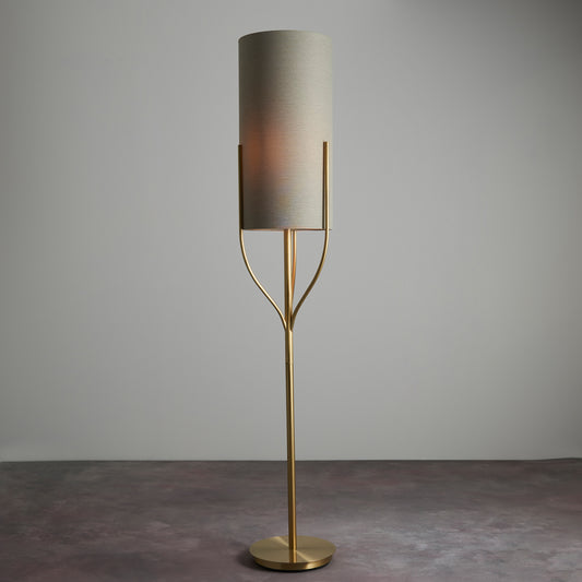 Gallery Direct Fraser Floor Lamp, styled in a room setting