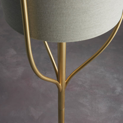 Gallery Direct Fraser Floor Lamp, close-up of the finish and design