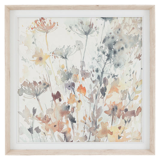 Gallery Direct Garden Notes Framed Canvas, complete product view