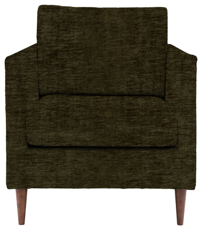 Gallery Direct Gateford Armchair in Celine Olive upholstery, product view
