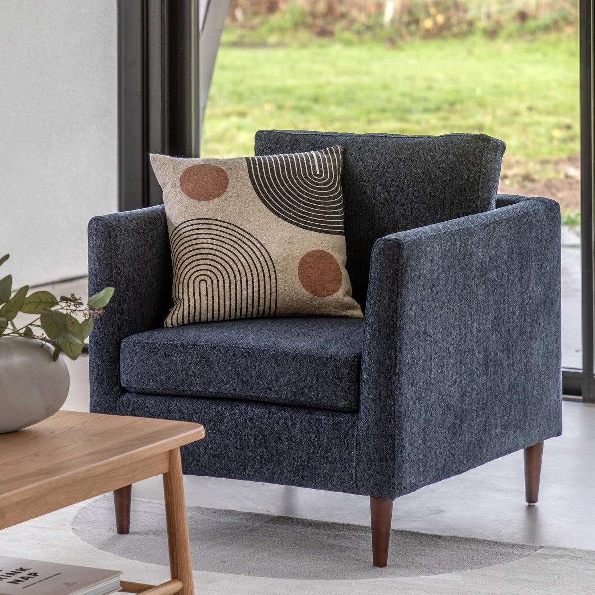 Gallery Direct Gateford Armchair styled in a living room
