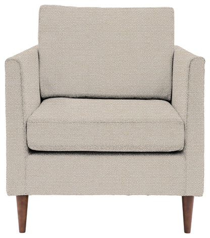 Gallery Direct Gateford Armchair in Mikah Vanilla upholstery, product view