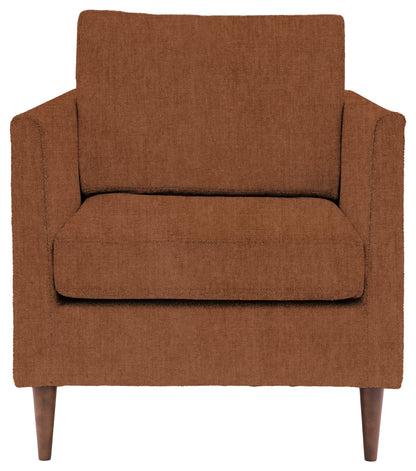 Gallery Direct Gateford Armchair in Verona Apricot upholstery, product view