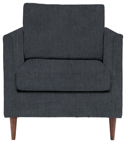 Gallery Direct Gateford Armchair in Verona Azure upholstery, product view