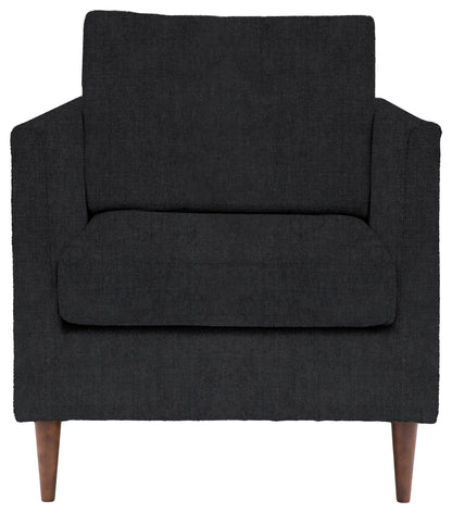 Gallery Direct Gateford Armchair in Verona Carbon upholstery, product view