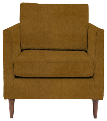 Gallery Direct Gateford Armchair in Verona Golden upholstery, product view