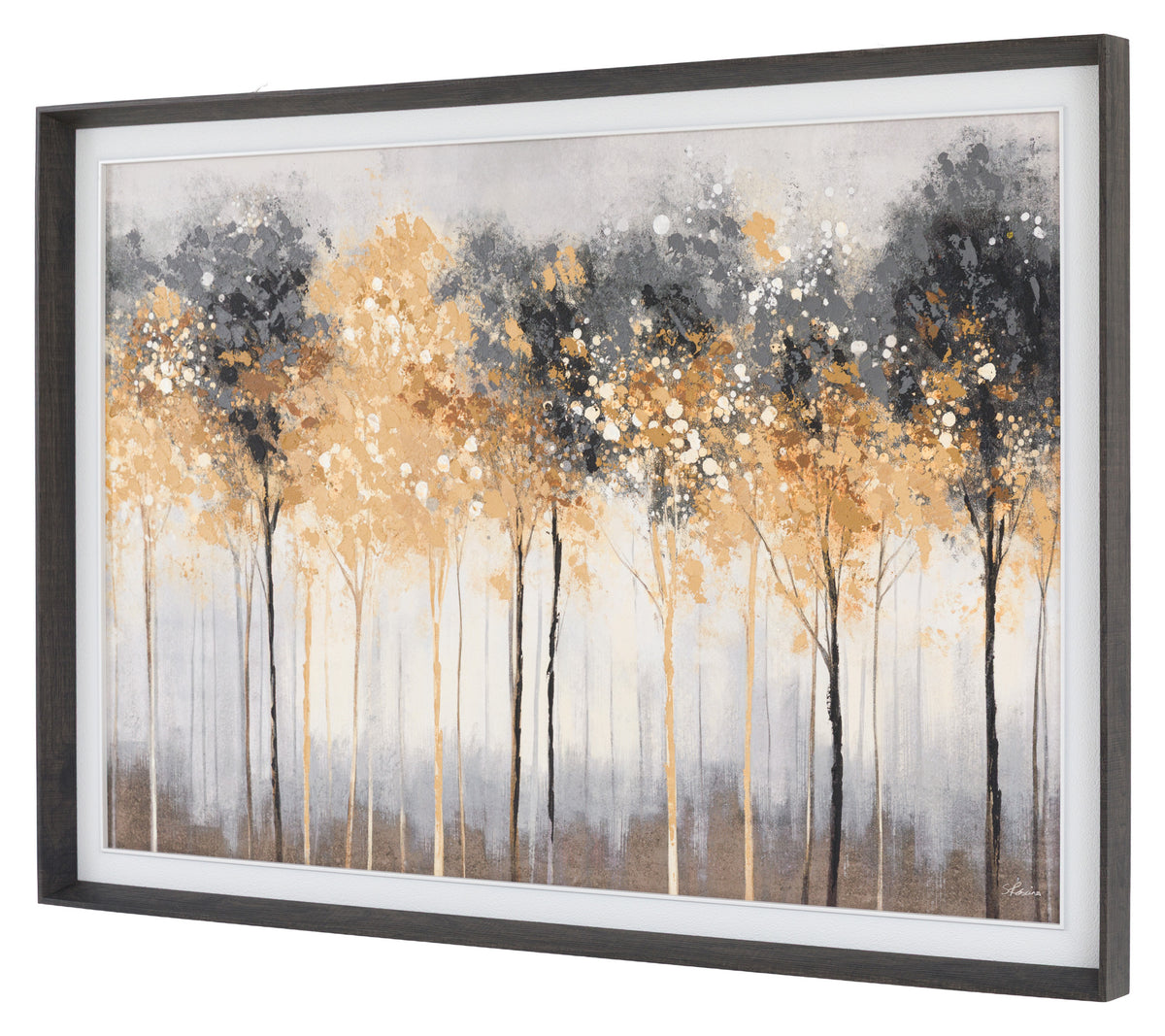 Gallery Direct Glisten Framed Canvas, complete product view