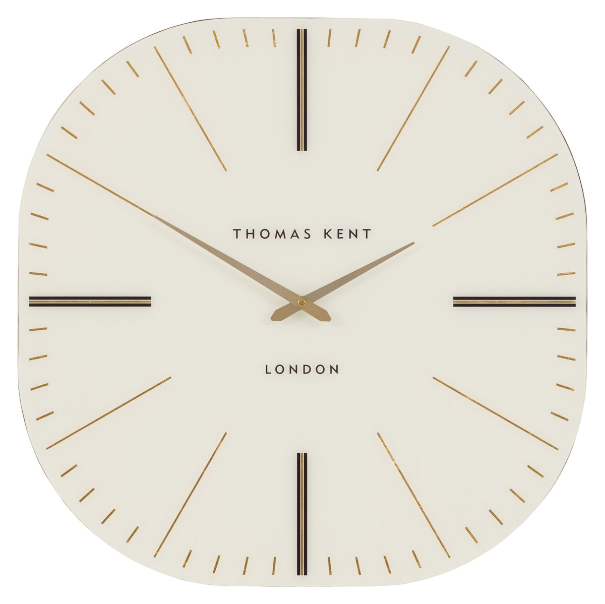 Gallery Direct Greenwich Wall Clock Snow White, complete product view