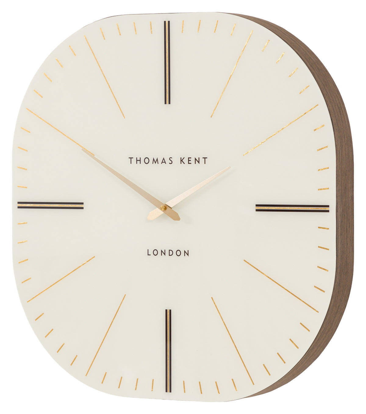 Gallery Direct Greenwich Wall Clock Snow White, complete product view