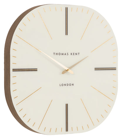 Gallery Direct Greenwich Wall Clock Snow White, complete product view