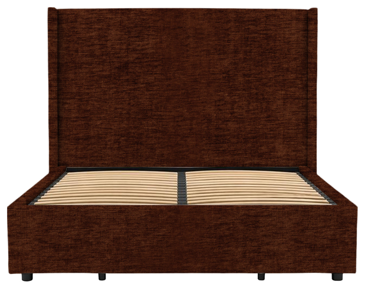 Gallery Direct Halstead Ottoman King Size in Celine Brandy upholstery, product view