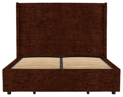 Gallery Direct Halstead Ottoman King Size in Celine Brandy upholstery, product view