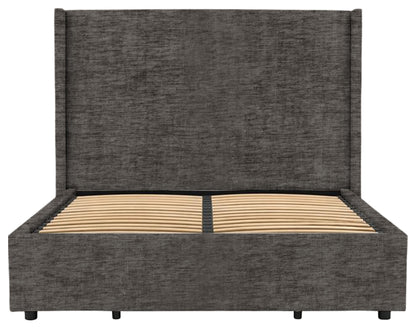 Gallery Direct Halstead Ottoman King Size in Celine Flagstone upholstery, product view