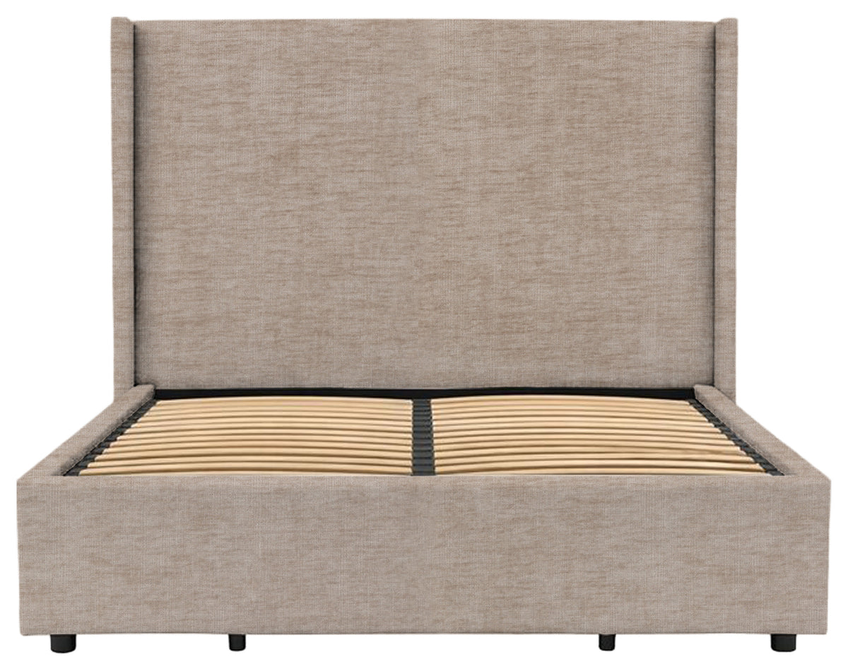 Gallery Direct Halstead Ottoman King Size in Celine Husk upholstery, product view