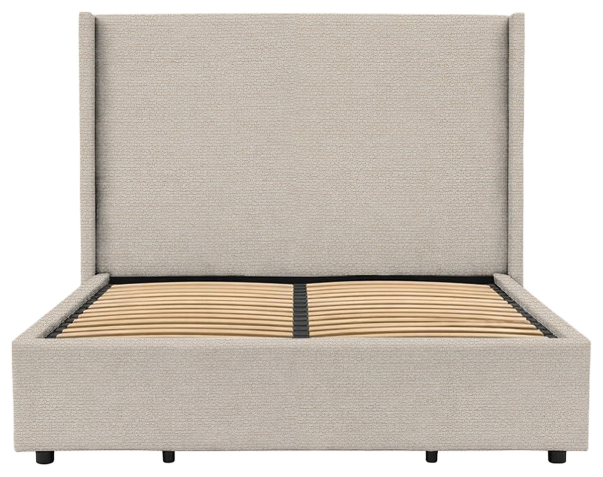 Gallery Direct Halstead Ottoman King Size in Mikah Vanilla upholstery, product view