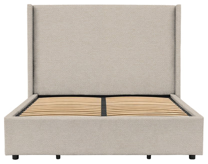 Gallery Direct Halstead Ottoman King Size in Mikah Vanilla upholstery, product view