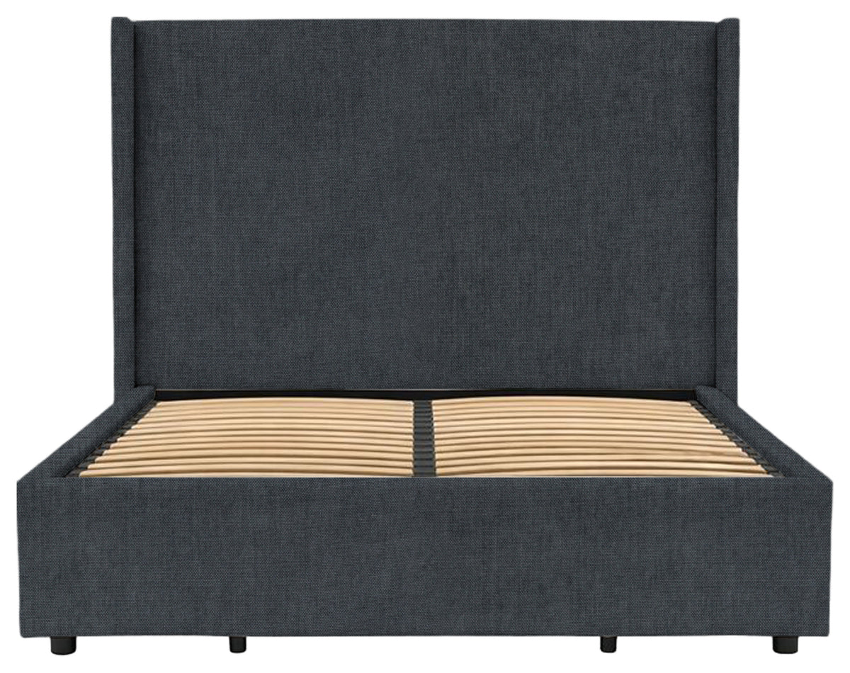 Gallery Direct Halstead Ottoman King Size in Verona Azure upholstery, product view