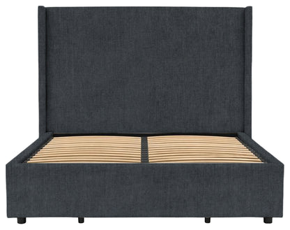 Gallery Direct Halstead Ottoman King Size in Verona Azure upholstery, product view