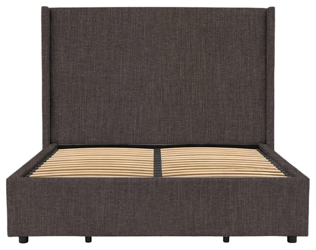 Gallery Direct Halstead Ottoman King Size in Willow Magnet upholstery, product view