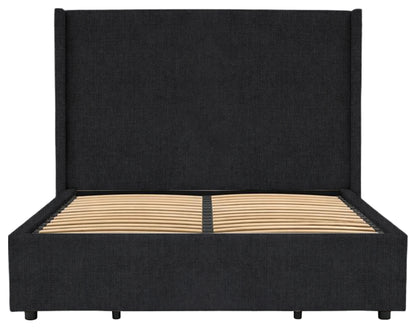 Gallery Direct Halstead Ottoman Super King Size in Verona Carbon upholstery, product view