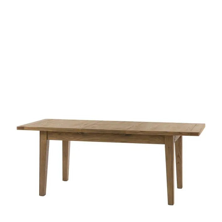 Gallery Direct Hardwick Rectangular Extending Dining Table for 6-8 people, crafted with solid oak wood and veneers