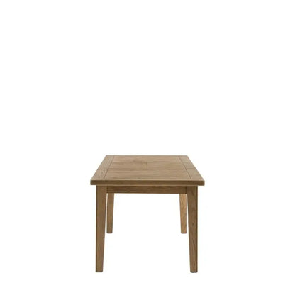 Gallery Direct Hardwick Extending Rectangular Dining Table can seat 6-8 people when fully extended