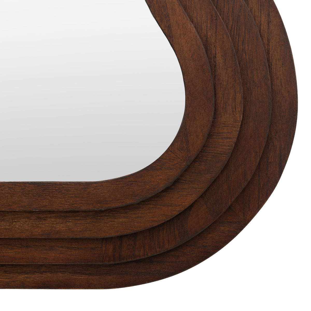 Gallery Direct Hasker Mirror, close-up of the mirror and frame details