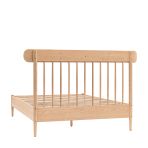Gallery Direct Hatfield 4ft 6 Double Bed with solid oak frame and spindle headboard