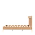 Gallery Direct Hatfield 4ft 6 Double Spindle Bed with a solid oak frame and wooden slats