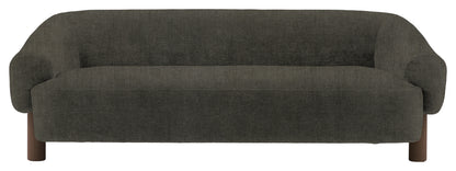 Gallery Direct Heston 3 Seater Sofa in Verona Pine Ebony Leg upholstery, product view