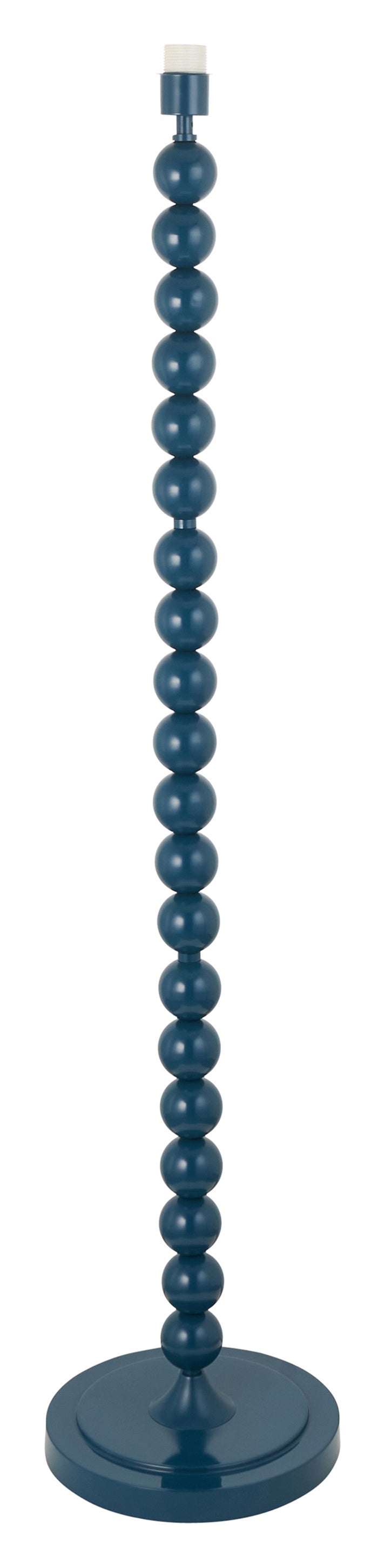 Gallery Direct Higgledy Floor Lamp Base Gloss Marlin Blue Paint, complete product view on a white background