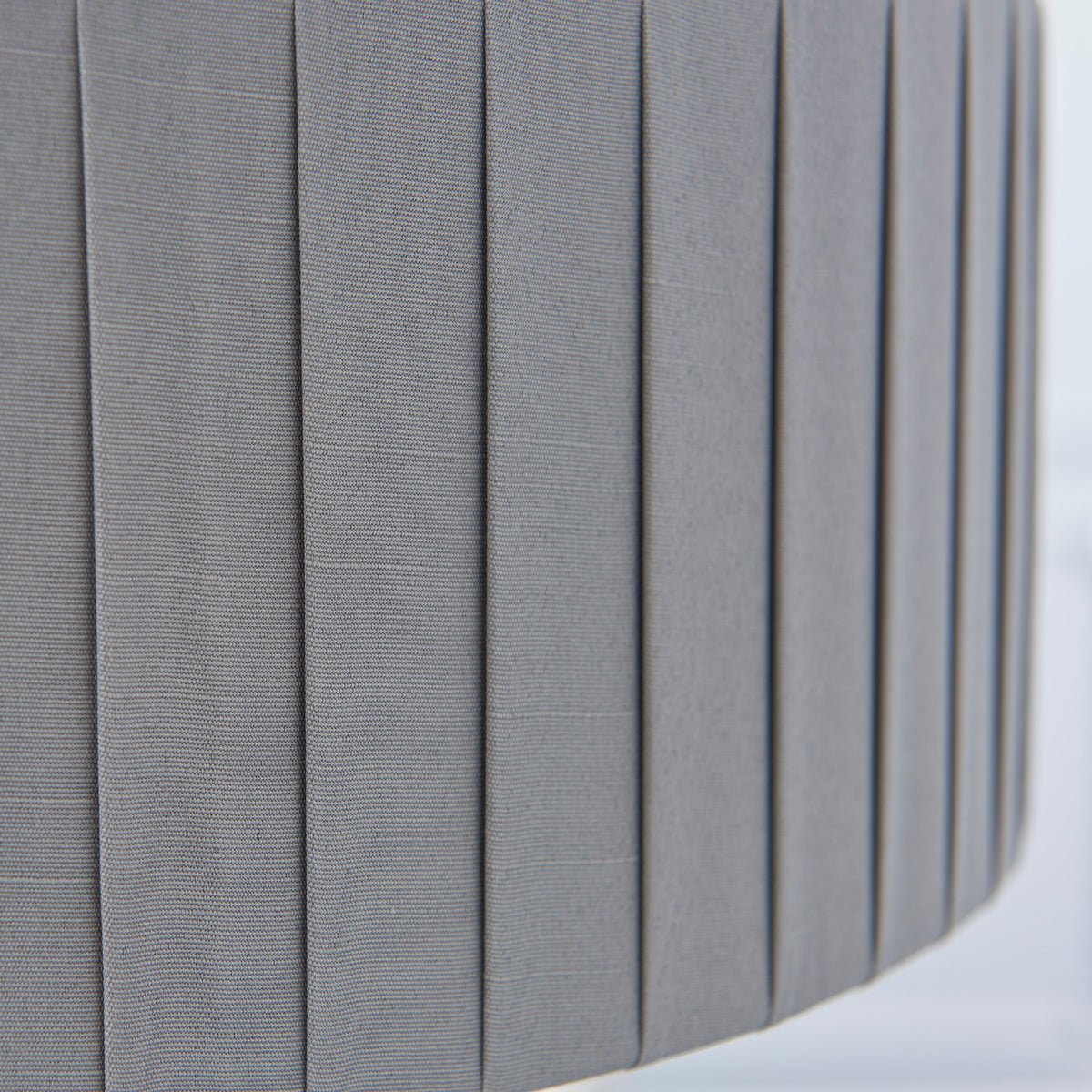 Gallery Direct Highclere 3 Pendant Lght Nckel & Chrcoal, close-up of the finish and design