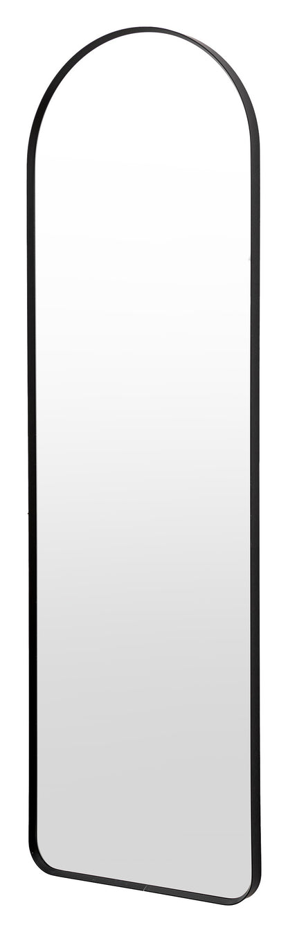 Gallery Direct Holworth Arch Mirror Black, complete product view