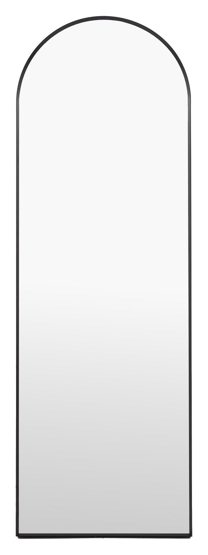Gallery Direct Holworth Cheval Mirror Black, complete product view